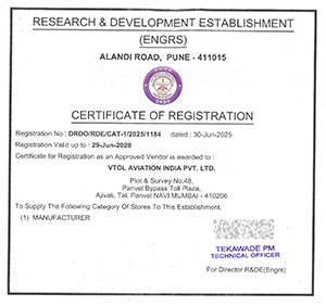 DRDO Certificate